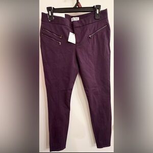 Calvin Klein Plum Stretch Pants